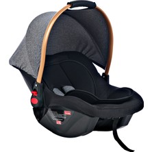 Baby Home 490 Jojo Bebek Ana Kucağı Oto Koltuğu Puset Gri 0-13 kg Taşıma Kapasitesi 5 Noktalı Emniyet Kemeri