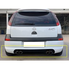 Tuning Vadisi Opel Corsa C Arka Ek Makyajsız Kasa Uyumlu (Plastik) Boyasız