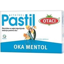 Otacı Oka Mentol Bitkisel 16 Pastil Üst Solunum Yolu Enfeksiyonlarına Yardımcı Rahatlatıcı