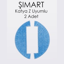 Kleen Şımart Katya Z Robot Süpürge Uyumlu Yedek Mop Bezi 2 Adet