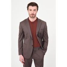 MCR Desenli Slim Fit Mono Yaka Torba Cep Pantolonu Ipl