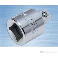 İzeltaş 1/4" Lokma Adaptörü 1/4Fx3/8M Yerli Üretim 1 Parça Dayanıklı Materyal