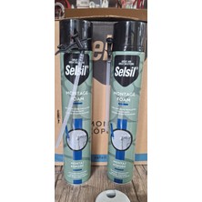 Selsil Poliüretan Montaj Köpüğü 750 ml x 2 Adet – Çok Amaçlı Dolgu ve Yalıtım Köpüğü