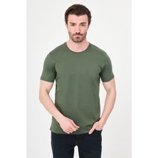 MCR Düz Slim Fit Bisiklet Yaka %100 Pamuk Kısa Kol Erkek T-Shirt