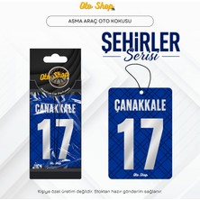Otoshoptr Çanakkale 17 Şehir Kokuları Serisi Oto Araç Kokusu