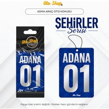 Otoshoptr Adana 01 Şehir Kokuları Serisi Oto Araç Kokusu