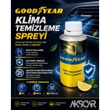 Goodyear 150 ml Klima Temizleme Spreyi Araç İçi Kullanım için Yüksek Temizleme Gücü ve Ferah Koku