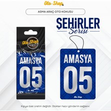 Otoshoptr Amasya 05 Şehir Kokuları Serisi Oto Araç Kokusu
