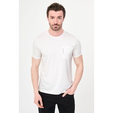 MCR Düz Slim Fit Cepli Bi-Stretch Interlok T-Shirt