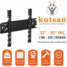 Kutsan Sony KDL-43RF450 Tv LCD LED Televizyon Sabit Duvar Askı Aparatı