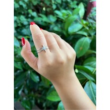 Roha Çelik Silver Çift Kenar Lodestar Yüzük