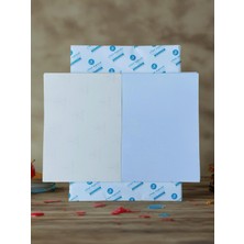 Orbak Kağıtçılık Adestor Marka 10 X 20 Arkası Kesimli 25 adet Yapışkanlı MAT 1.hamur Etiket Sticker