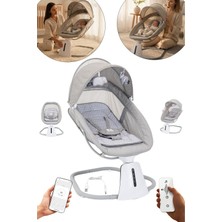 Lentini Aura Deluxe Hareket Sensörlü Otamatik Sallanan Kademeli Ana Kucağı