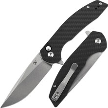 Kansept Accipiter | Fitilli Karbon Fiber ve G10 Sap | 14C28N Çelik Çakı | T1007F2