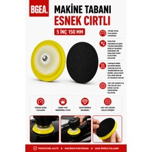 Bgea Premium Makine Tabanı Esnek Cırtlı Sarı 5 Inç 125 mm