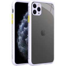 Case 4U iPhone 11 Pro Max Kılıf ​​C4U Kaff Kapak-Mor