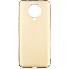 Case 4U Xiaomi Redmi K30 Pro Kılıf C4U Premier Silikon Kapak-Gold
