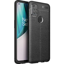 Case 4U One Plus Nord N10 5g Kılıf C4U Niss Silikon Kapak-Siyah