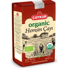 Çaykur Organik Hemşin Siyah Çay 200 gr Paket Kaliteli Doğal Yaprak Çay Menşei Rize