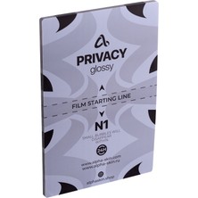 Alpha Skin Parlak Şeffaf Hayalet 180 Mikron Nano Koruyucu Film 10 Adet - 1 Paket 12X18CM