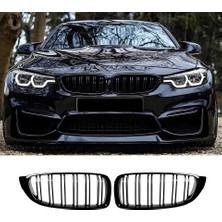 X Power Tuning Bmw 4 Seri F33 Cabrio Parlak Siyah M4 Böbrek-Panjur