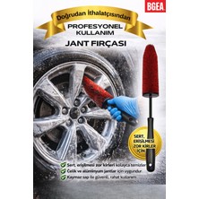 Bgea Premium Jant Fırçası Medium Kırmızı