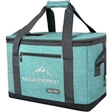 Mega Everest 40 Litre Termos Çanta Buzluk Soğutucu Çanta Piknik Çantası Yeşil