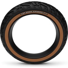 Motobisavm Cst Dış Lastik 20X4.00 Rıde Ambro Kahve Yanak 1.5mm