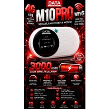 Dataforce M10PRO 4g Taşınabilir Modem - Wifi 6 Hızı ve Sms Özelliği
