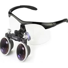 Forestia Gözlük Lens Büyüteç 3.5x 420MM Taşıma Çantalı Binoküler Diş Cerrahileri Için Gözlük Büyüteç