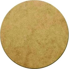Simidil Design Supla Levha ( 12 Adet ) 3 mm Ham Mdf 26 cm Çap Yuvarlak Servis Altı Supla