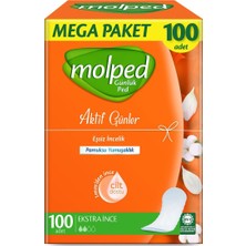 Kızılelmada Aktif Günler Mega 100 Lü Günlük Ped