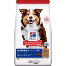 Hill's SP Kuzulu ve Pirinçli Orta Irk +7 Yaşlı Köpek Maması 12+2K