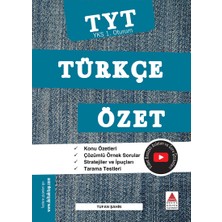 Delta Kültür Yayınevi Delta Kültür YKS 1. Oturum Türkçe Özet (TYT)