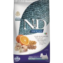 N&D Nd Ocean M.Balığı Adult Mini Düşük Tahıllı Köpek Maması - 7 Kg