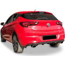 Tuning Vadisi Opel Astra K Rieger Difüzör 2015-2021 Çıkışsız Piano Black
