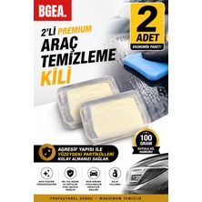 Bgea 2'li Premium 100 Gram Araç Temizleme Kili
