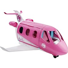 Die Grup Barbie'nin Uçağı Oyun Seti Barbie'nin Pembe Uçağı, 15'ten Fazla Parçaya Sahip, Dönüşüm Özellikli GDG76 GDG76