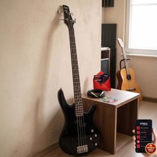 Midex MBG-400BK Üst Segment Profesyonel Bas Gitar 4 Telli