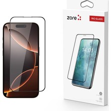 More TR iPhone 16 Pro Mtr Rio Glass Cam Ekran Koruyucu