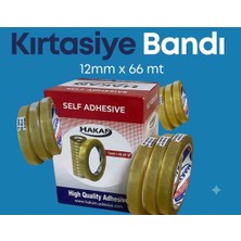Makro Kırtasiye Bandı 12MM×66 Metre 12'li 1 Kutu