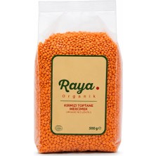Raya Organik Kırmızı Toptane Mercimek 500 G