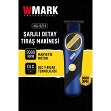 Wmark NG-9213 Mavi Profesyonel Şarjlı Detay Makinesi |60 Dk Kesintisiz Kullanım