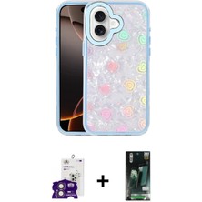 Pileli Store Pilelistore™ iPhone 16 Kılıf Odak Prime - Siyah 360 Mat Full Body Arka Koruyucu + Bilvis Titan Kamera Lens - Pe