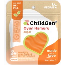 Childgen Poşet Hamur - 125 gr Turuncu 0.05.01.202