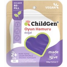 Childgen Poşet Hamur - 125 gr Mor 0.05.01.203
