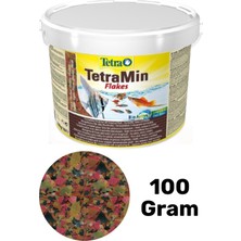 Tetra Tetramin Flakes Pul Yem 100 gr Yüksek Kalite Akvaryum Balıkları İçin Dengeli Beslenme