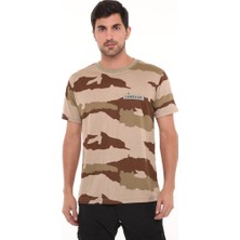 Single Sword Yakasız Kısa Kol Erkek T-Shirt Jambaar Renk: Ç.kamuflaj Beden: M