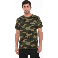 Single Sword T - Shirt - Yakasız Kısa Kol Erkek - Beden: L | Renk: USA