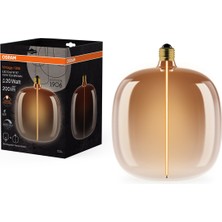 Osram Vintage 1906 Big Oval Magnetic 4.8W 200LM 1800K E27 Duy Dim Edilebilir Konforlu Sıcak Beyaz Işık Ampul